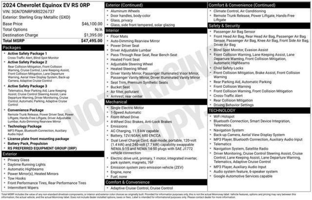 2024 Chevrolet Equinox EV in Seattle, WA