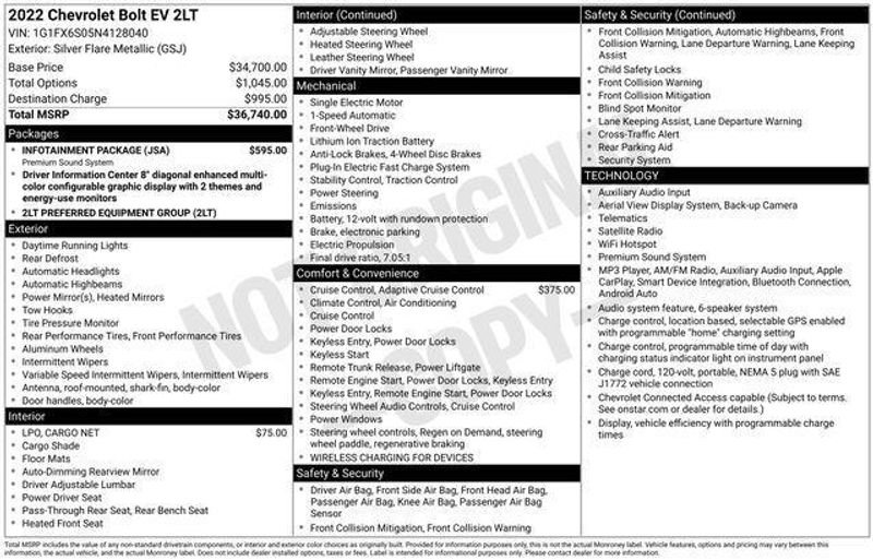 2022 Chevrolet Bolt EV in Seattle, WA