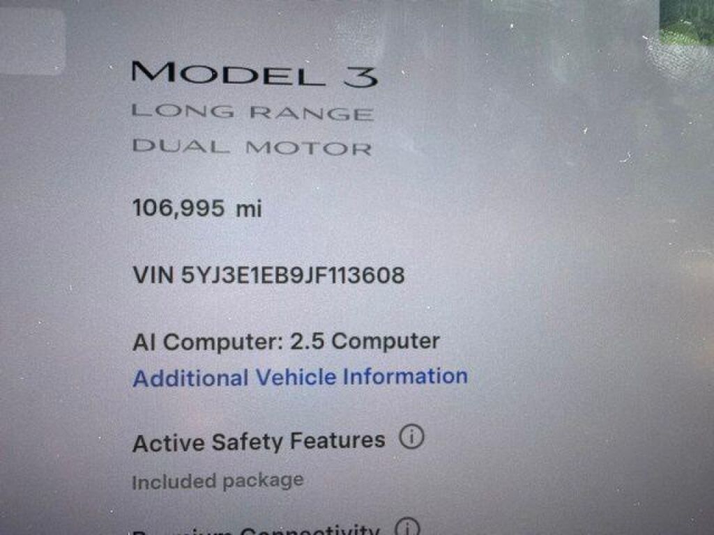 2018 Tesla Model 3