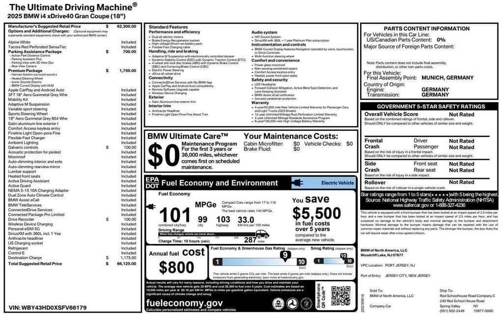 2025 BMW i4 Gran Coupe in Alexandria, VA