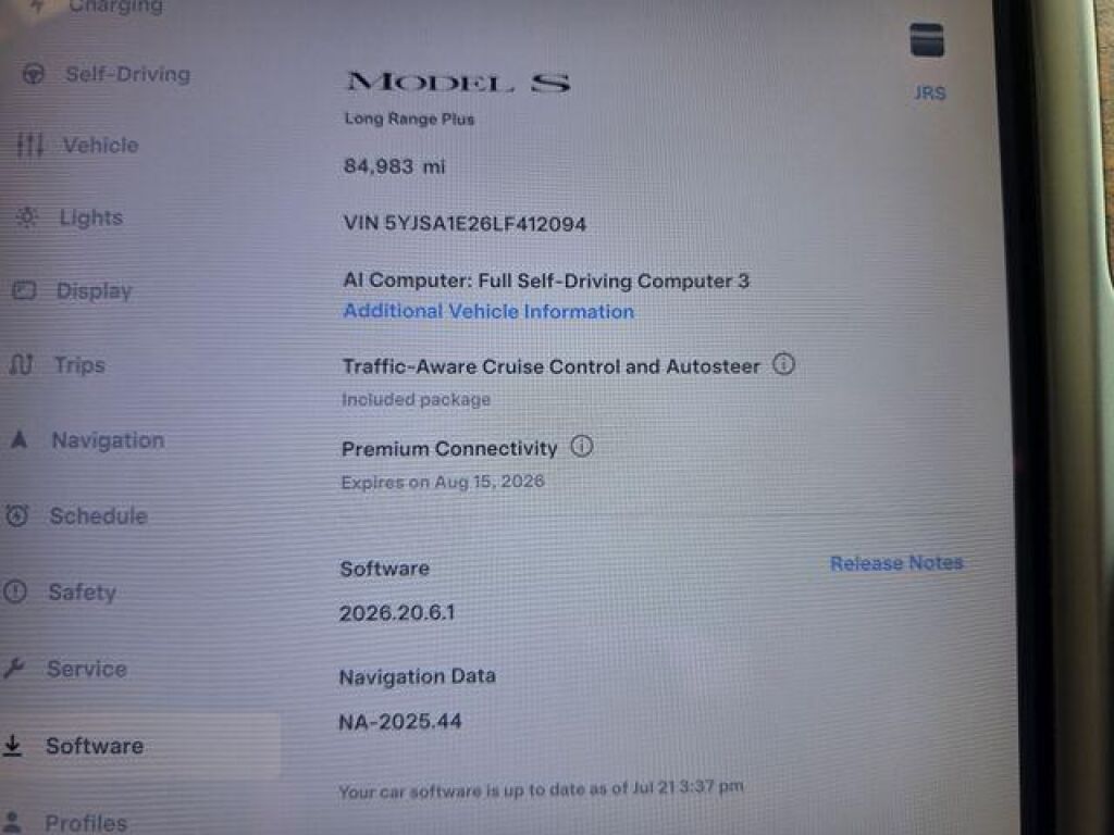 2020 Tesla Model S