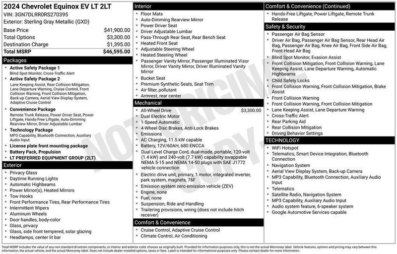 2024 Chevrolet Equinox EV in Golden Valley, MN