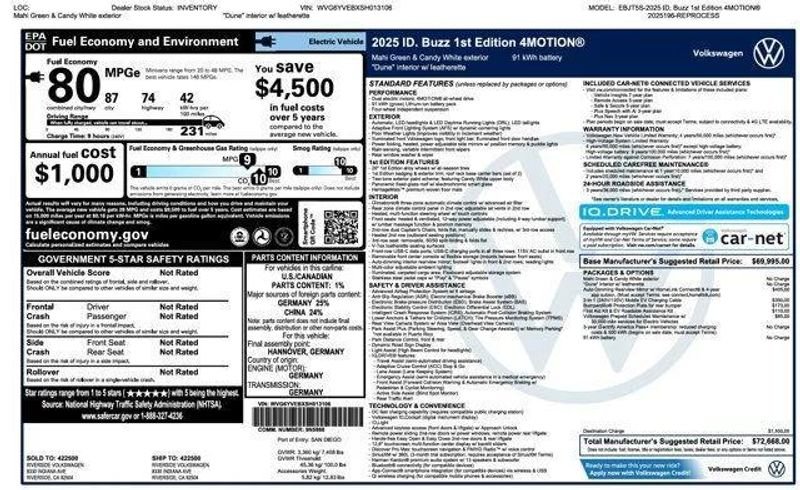 2025 Volkswagen ID. Buzz in Waukegan, IL