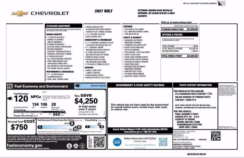 2027 Chevrolet Bolt in Chicago, IL