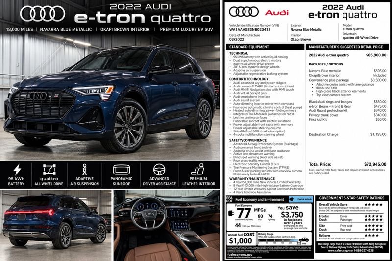 2022 Audi e-tron in Denver, CO